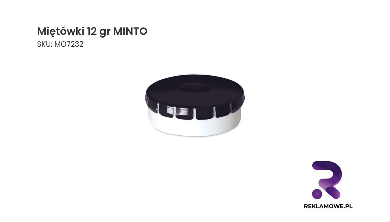 Miętówki MINTO 12 g – miętowe cukierki odświeżające