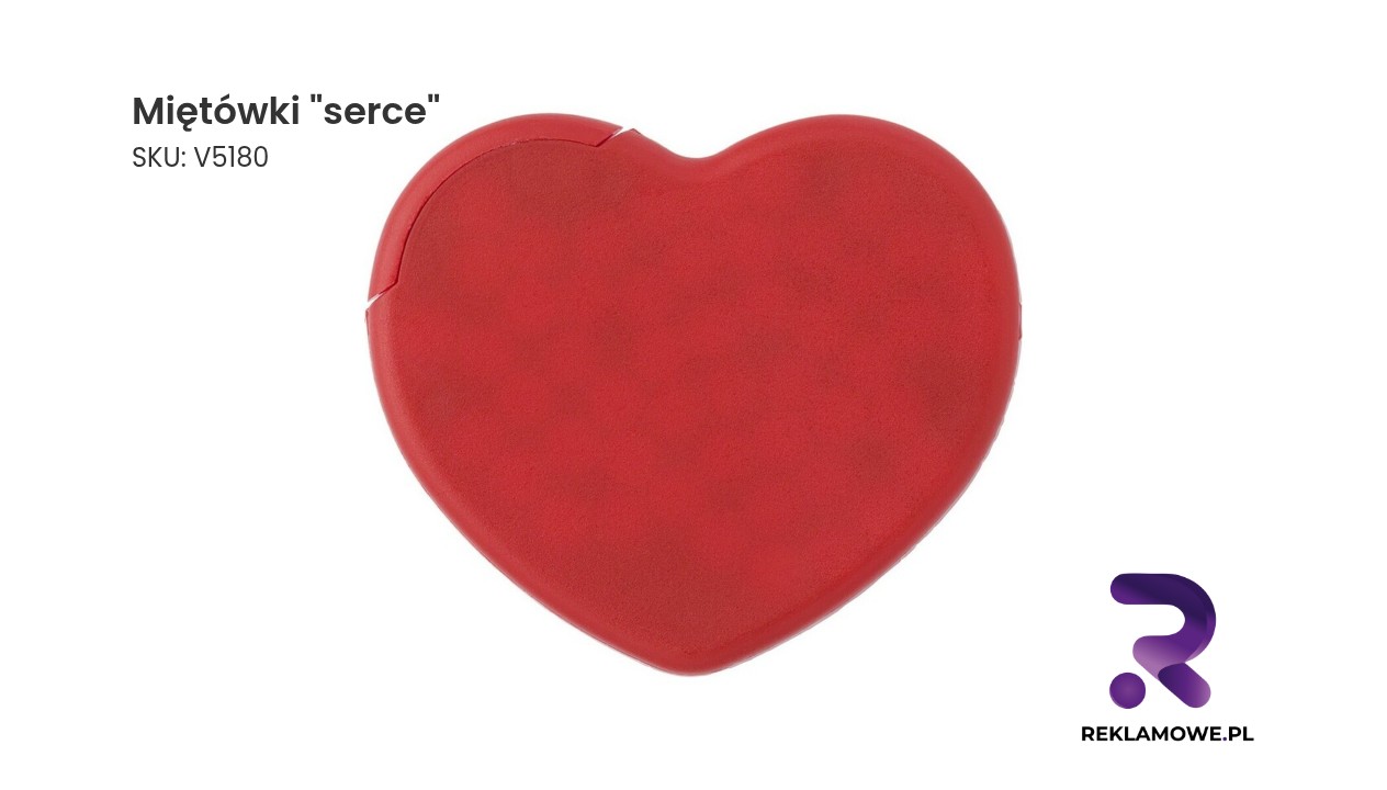 Miętówki w kształcie serca